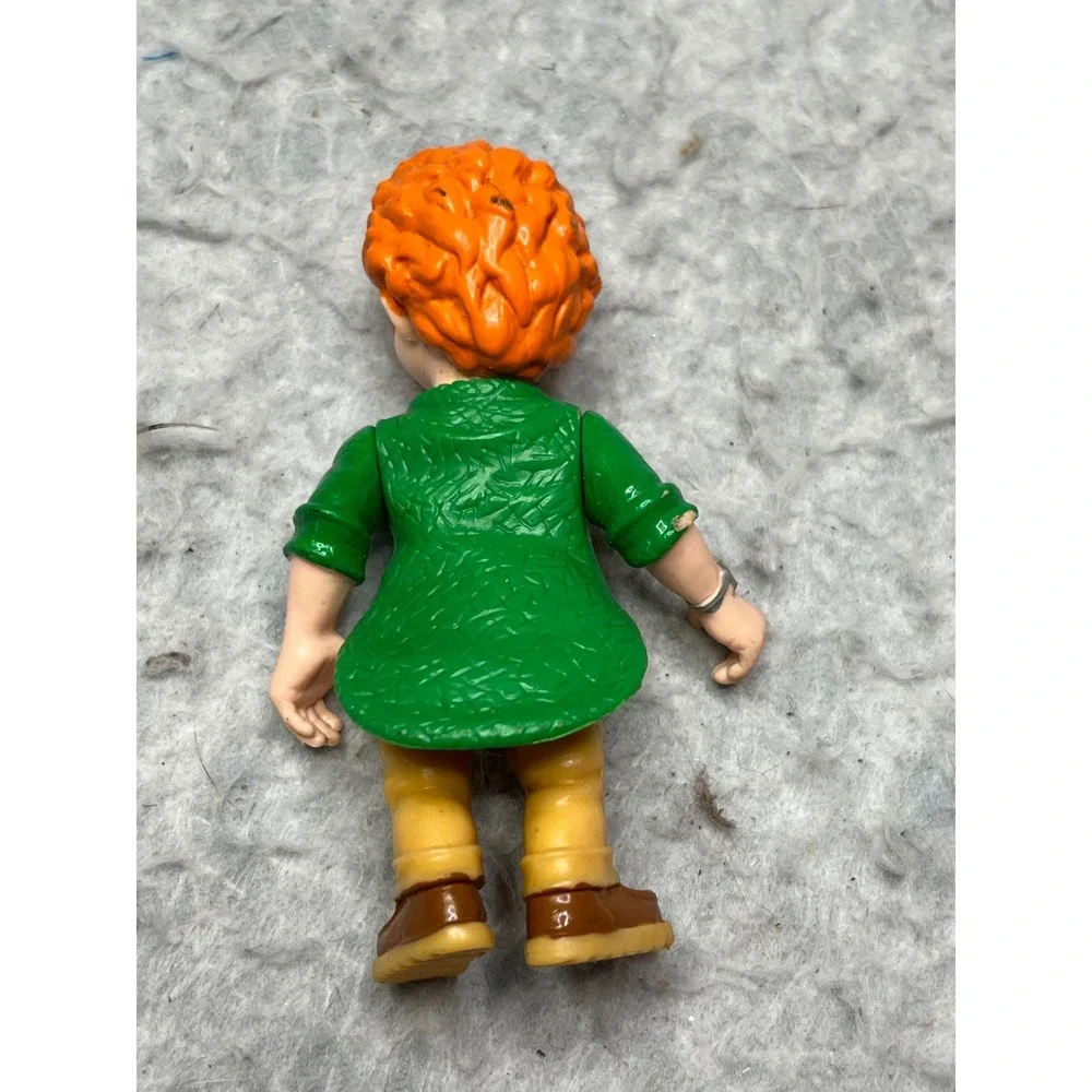 Burger King 1990 Kids Club‎ Red Hair I.Q. Boy Figurine Toy Vintage